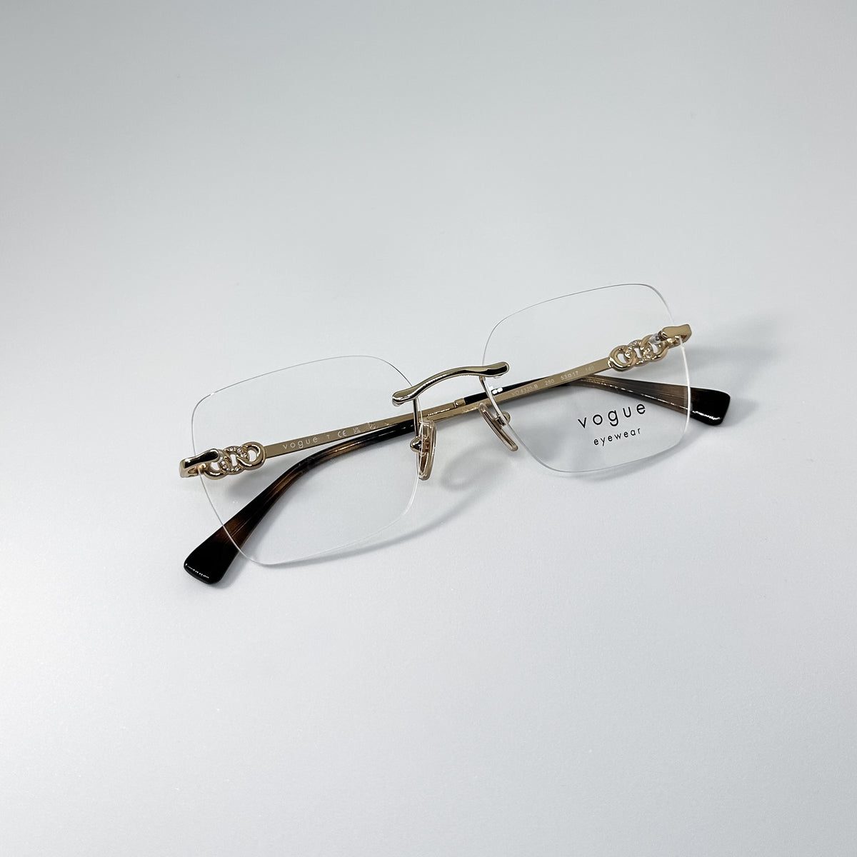 Vogue eyewear / dorada- 3 piezas