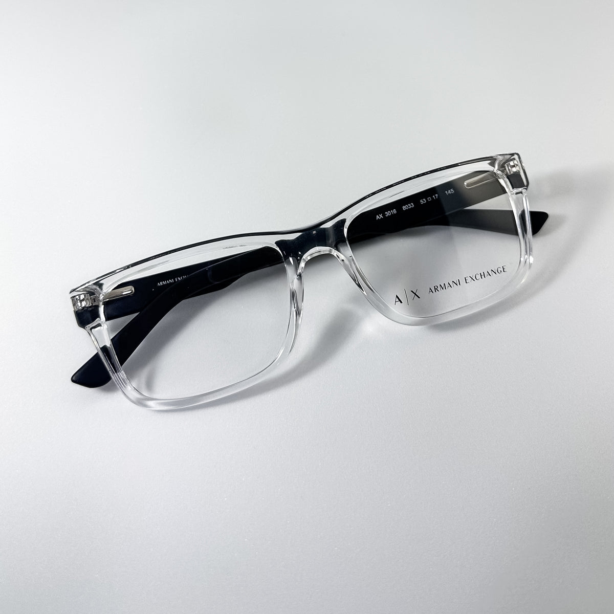 A|X ARMANI EXCHANGE / Transparente-azul
