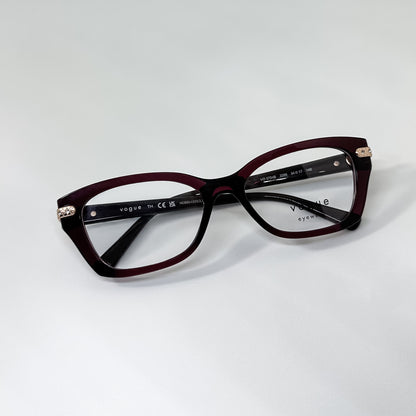 Vogue eyewear Acetato vinotinto