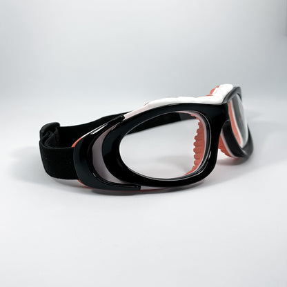 Montura de Protección Deportiva/ Negro- Naranja