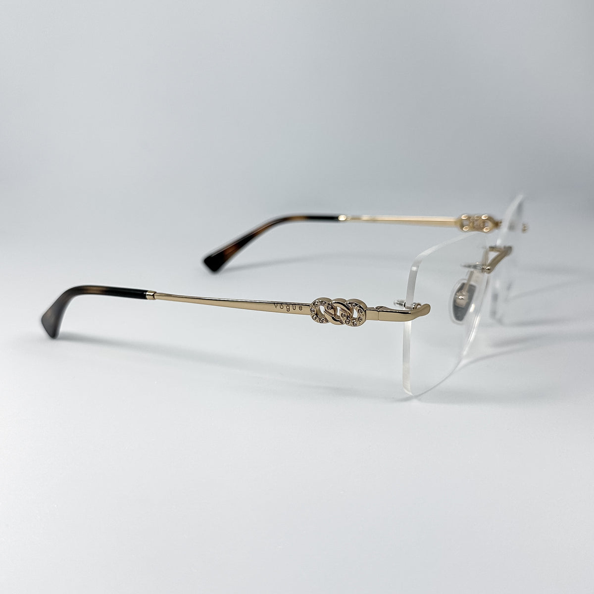 Vogue eyewear / dorada- 3 piezas