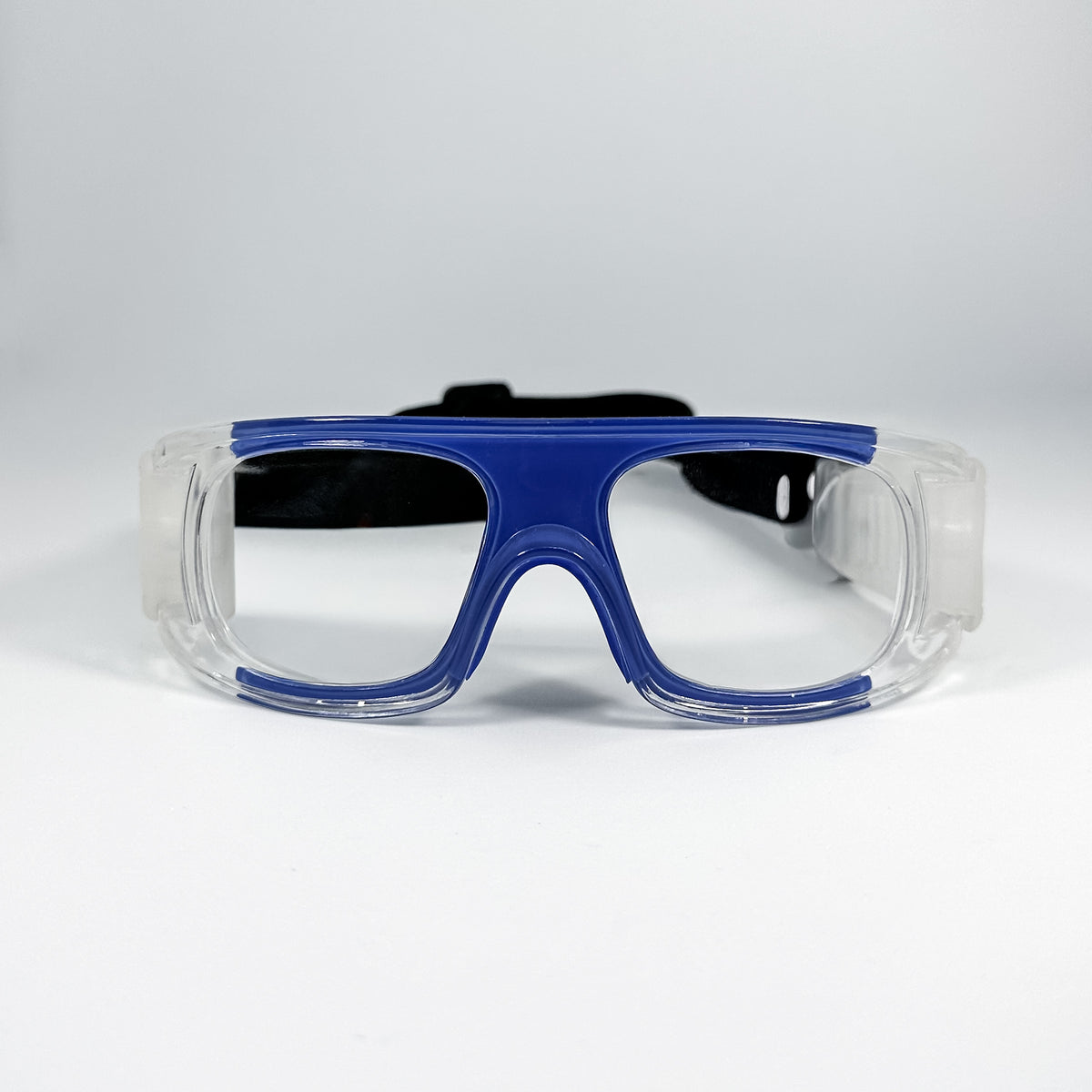Montura de Protección Deportiva/ Transparente-Azul