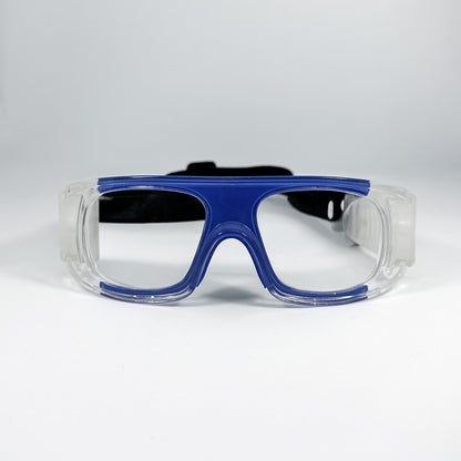 Montura de Protección Deportiva/ Transparente-Azul