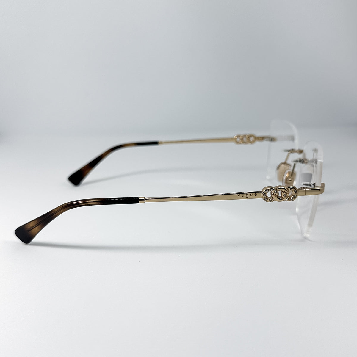 Vogue eyewear / dorada- 3 piezas
