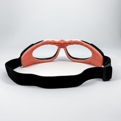 Montura de Protección Deportiva/ Negro- Naranja