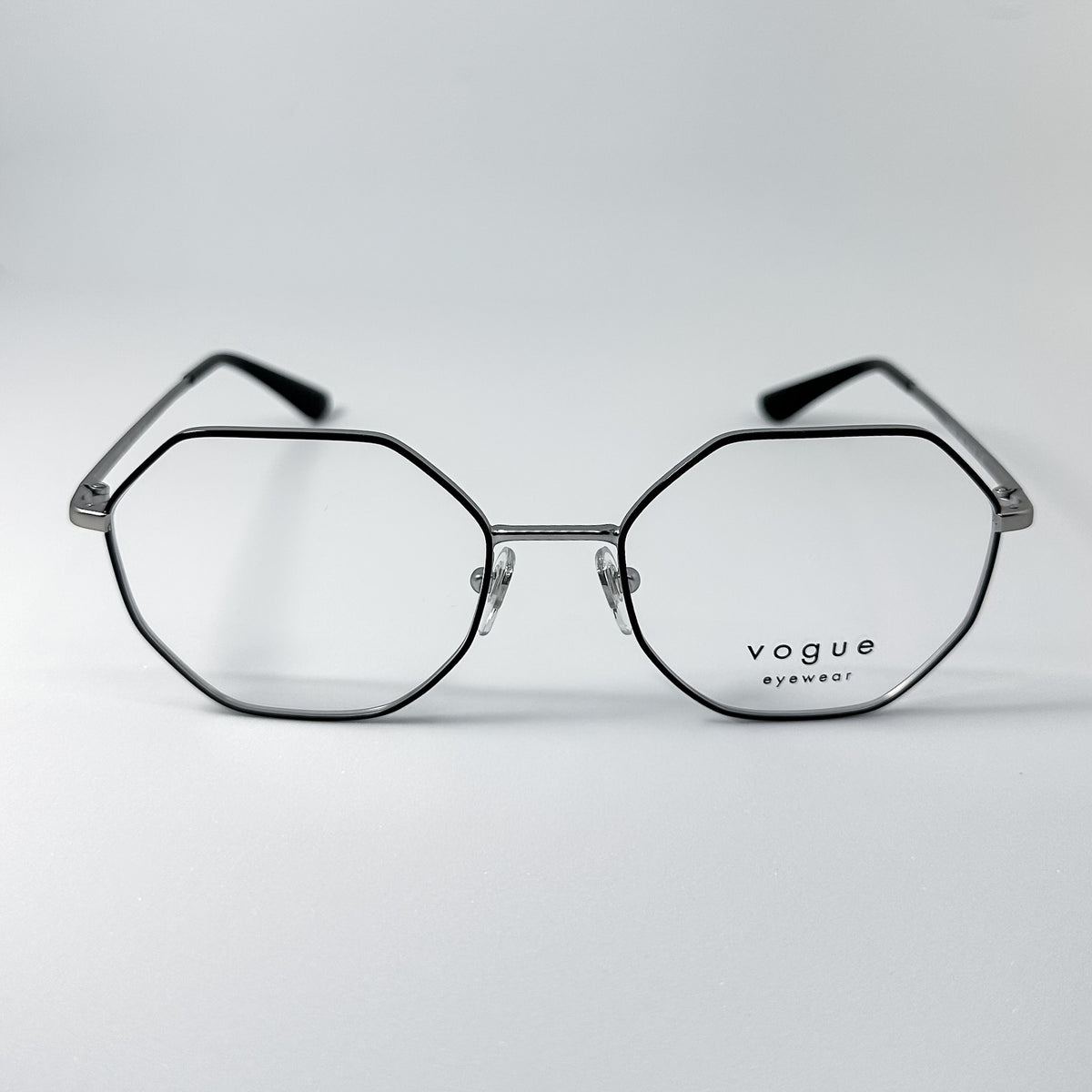 Vogue eyewear / negra-plateada - metálica