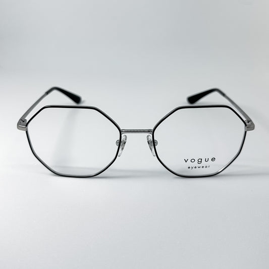 Vogue eyewear / negra-plateada - metálica
