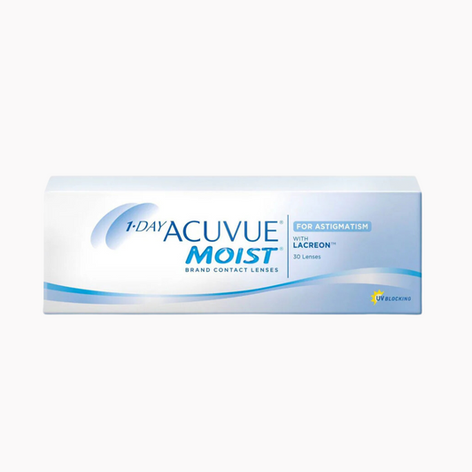 Acuvue Moist para Astigmatismo con LACREON 1-Day