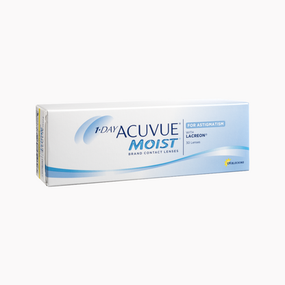 Acuvue Moist para Astigmatismo con LACREON 1-Day