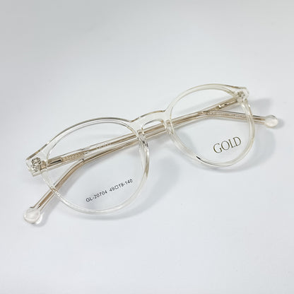 GOLD / Acetato - traslúcida-café